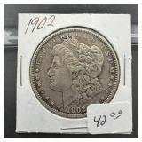 1902 Morgan Silver Dollar
