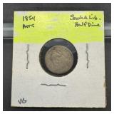 1854 Seated Liberty Silver Half Dime (Arrows)