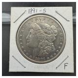 1891-s Morgan Silver Dollar