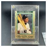 1991 Leaf Frank Thomas Elite Series Baseball Card