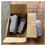 (4) 2-inch Ll Conduit Body Kits  E121488