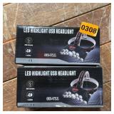 Led Usb Rechargeable Headlight  Item #sh-t11