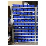 54-bin Organizing Rivet Racking, 9 Shelves, 52" X
