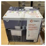 Trinity Stainless Steel Utility Sink With Pull-out