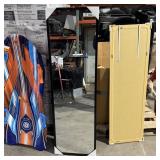 Nielsen Black Easel Mirror  16 In X 57 In