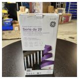 (20-count) 100-led Twinkling Ice Crystal Icicle Li