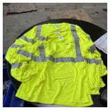 (3) Xl-long Sleeve Hi-vis T-shirts