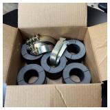 (5) Ux2p810 Crush Clamps  2-3/8 In