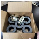 (5) Ux2p810 Crush Clamps  2-3/8 In
