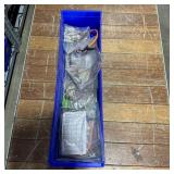 Bin With Assorted Items / Hardware  See Photo