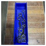 Bin With Assorted Items / Hardware  See Photo