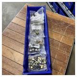 Bin With Assorted Items / Hardware  See Photo