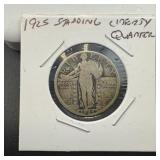 1925 Standing Liberty Quarter, 90% silver