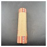 50-cent roll of wheat cent pennies with 1926-D and