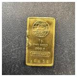 1 Gram Gold Engelhard Bar