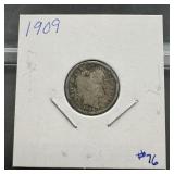 1909 Liberty Head Dime - High Grade