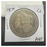 1879-CC Morgan Silver Dollar