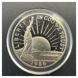 1986 U.S. Commemorative Half Dollar, 90% silver, i