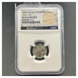 Mercury Ngc Brilliant Unc 1942 Silver Dime - Beaut