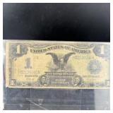 Rare 1899 Black Eagle $1 Silver Certificate In Acr