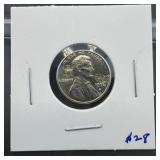 1976-d Stamped Silver Colored Mint Lincoln Penny -