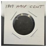1809 Half Cent