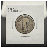 1926 Standing Liberty silver quarter