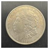 1921 Morgan Silver Dollar