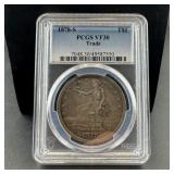 1878-S silver trade dollar, PCGS VF-30