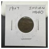 1907 Indian Head Cent
