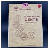 Us Cents Book Starting 1959 With 82 Nice Coins In