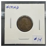 1914-d Lincoln Penny (key Date!)