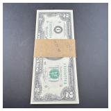 $50 In New 1976 Uncirculated Sequential Numbered $