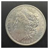 1882-O Morgan Silver Dollar