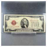 1928g Red Seal $2 Us Note D93101812a
