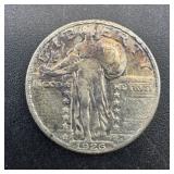 1926-d Standing Liberty Quarter - High Grade W/low
