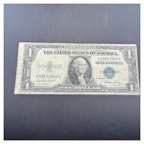 1935-E $1 Silver Certificate, no motto variety