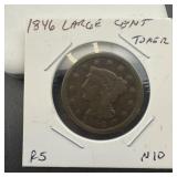 1846 Large Cent