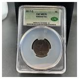 2017-S Jefferson Nickel, CAC MS70