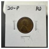 1920 Wheat Cent Penny
