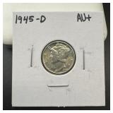 1954-D Silver Mercury Dime