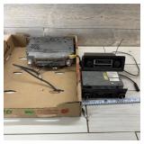 3 Qty Vintage Car Stereos