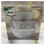 Parini Three-piece Ceramic Mixing Bowl Set