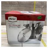 Parini Cookware 16-quart Aluminum Stock Pot With