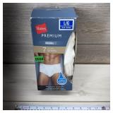 Hanes Tagless Briefs - L/g (36-38") -7-pack - New