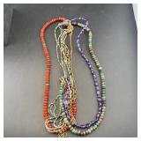Carolyn Pollack sterling silver multi-strand neckl
