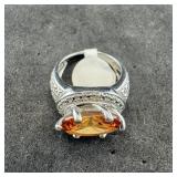 Ross Simons sterling silver ring, size 7. Weight: