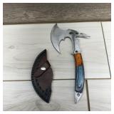 New 5" Blade Hatchet W/ Sheath