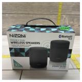 New Nizoni Wireless Bluetooth Speakers (30 Ft Rang
