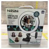 New Nizoni Three-mode Usb Selfie Ring Light